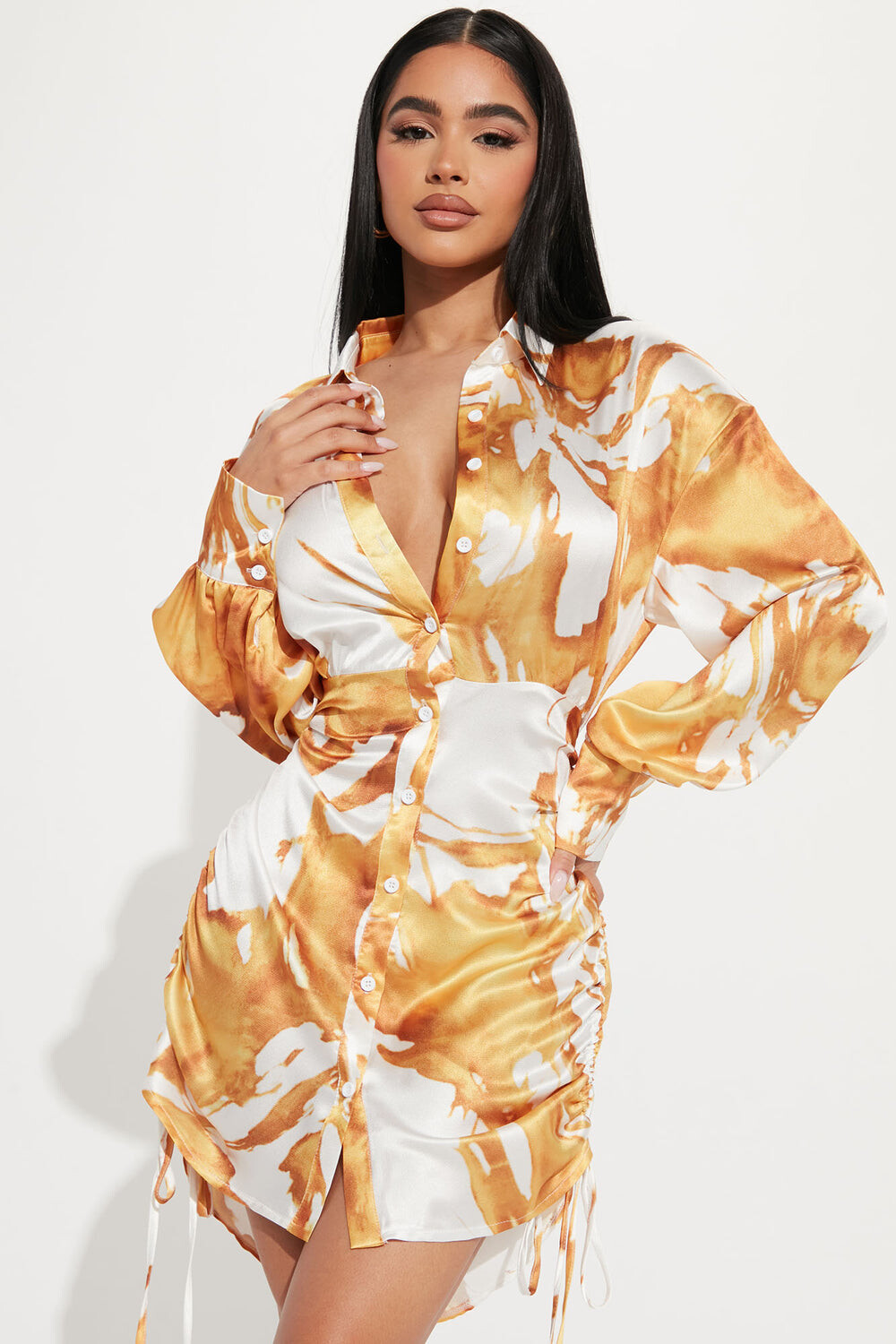 

Платье Fashion Nova GWQ5558, белый