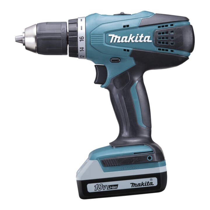 

Аккумуляторная дрель Makita DF457DWE