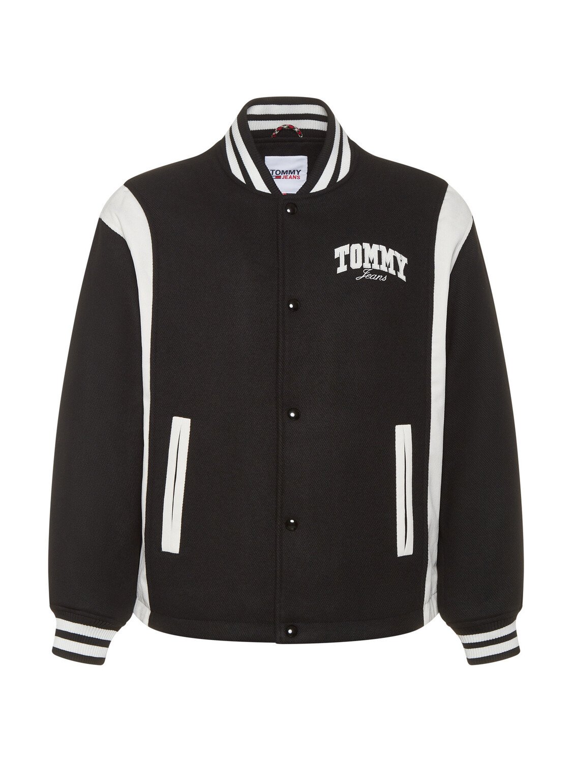 

Tommy Jeans куртка свободного кроя с логотипом, черный