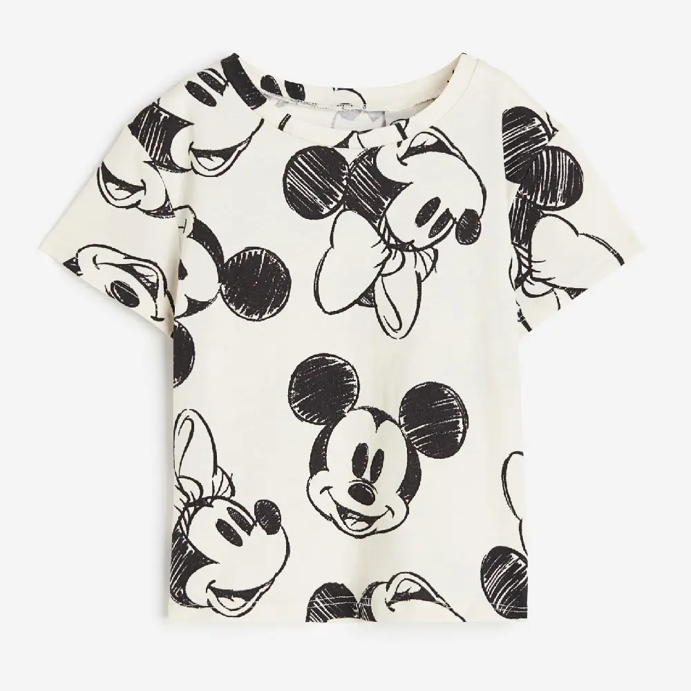 

Футболка H&M Kids Print Minnie Mouse, белый