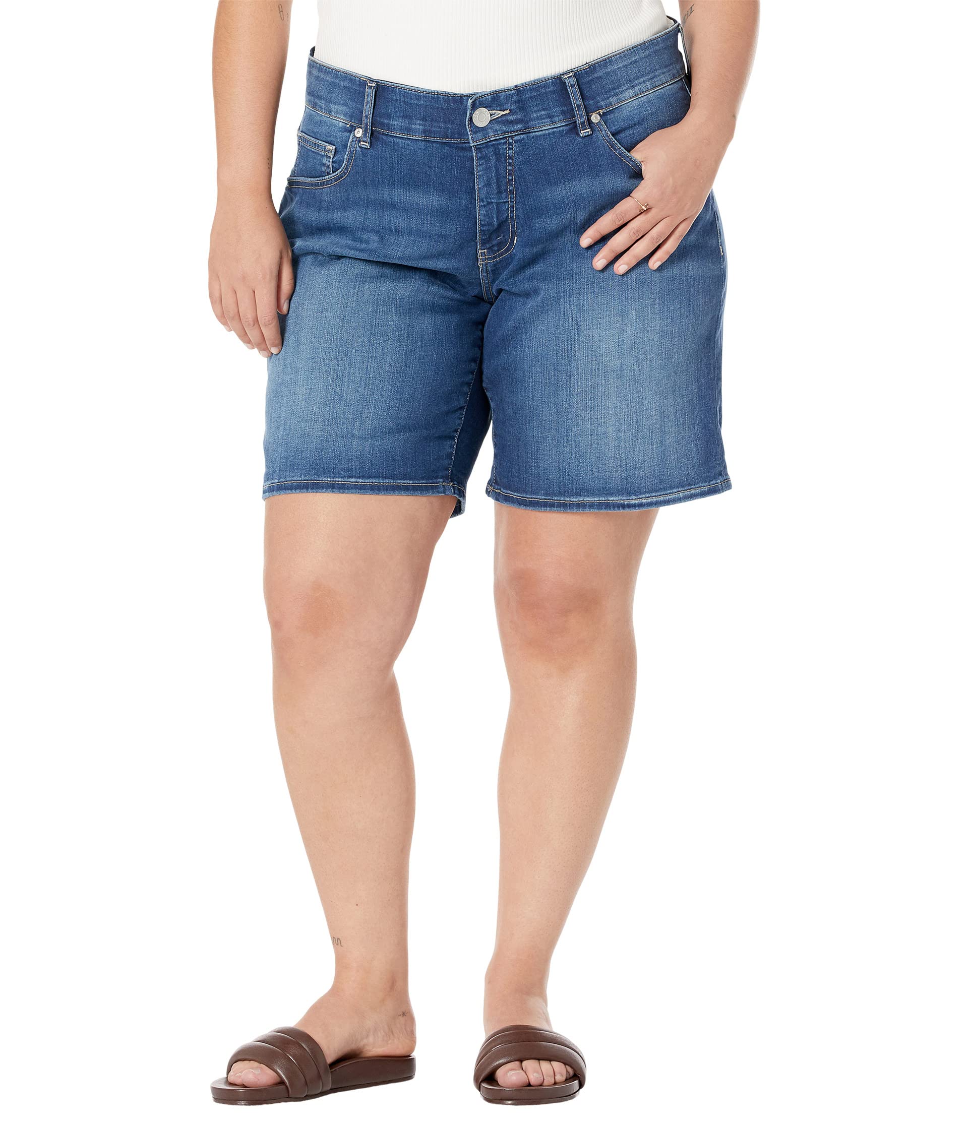 Шорты Jag Jeans, Plus Size Cecilia Bermuda шорты jag jeans plus size cecilia bermuda