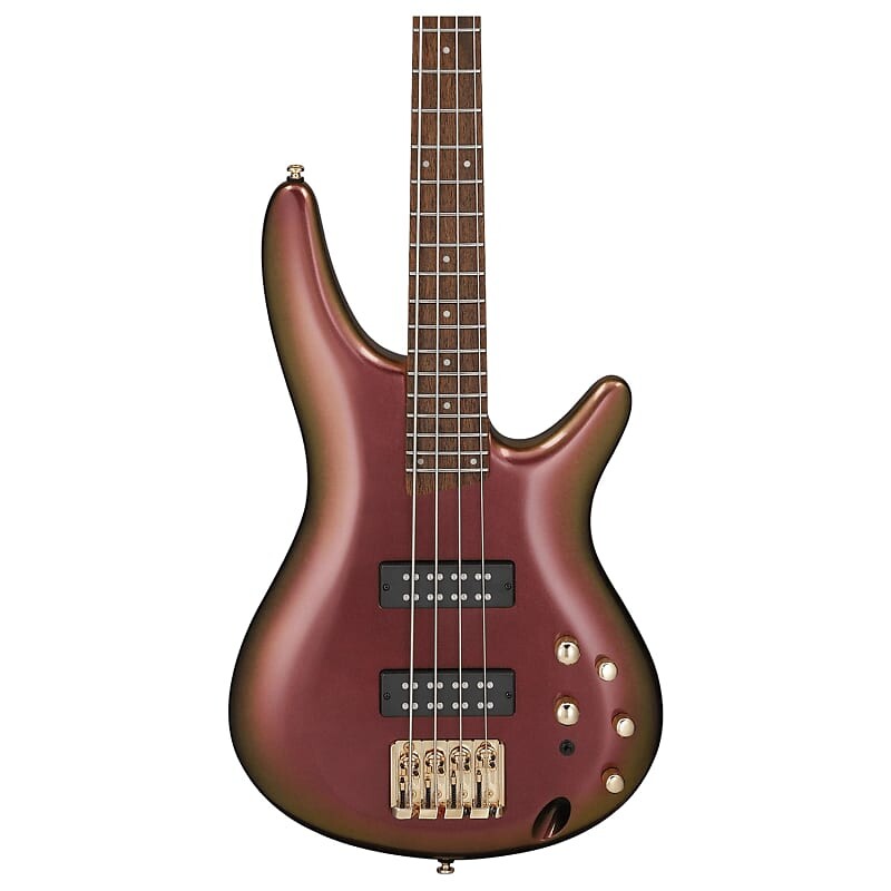 

Ibanez SR Standard SR300EDX 4-струнная бас-гитара, хамелеон из розового золота