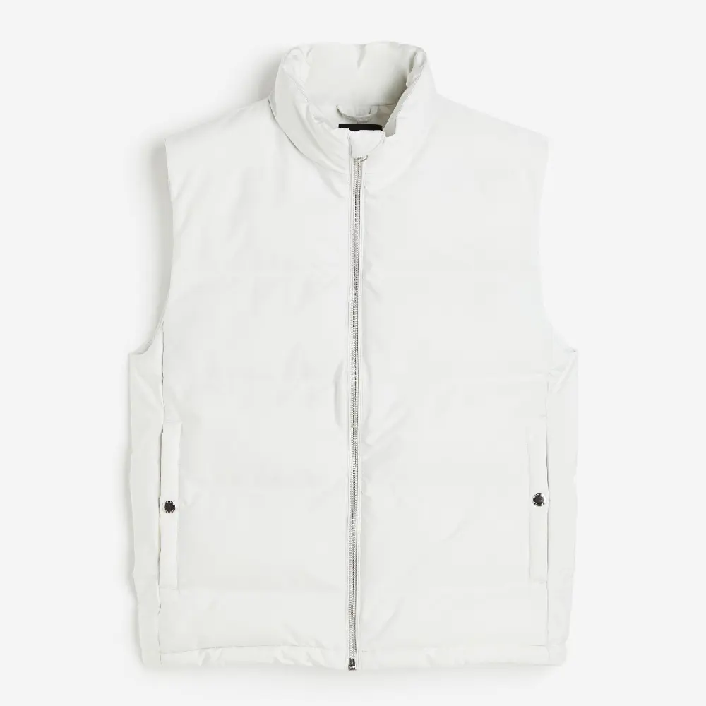 

Жилет утепленный H&M Water-repellent Puffer, светло-бежевый