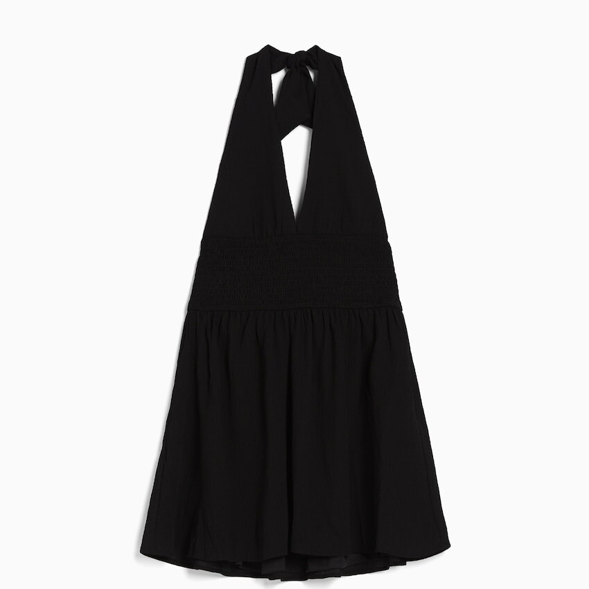 

Платье Bershka Halter Mini, черный