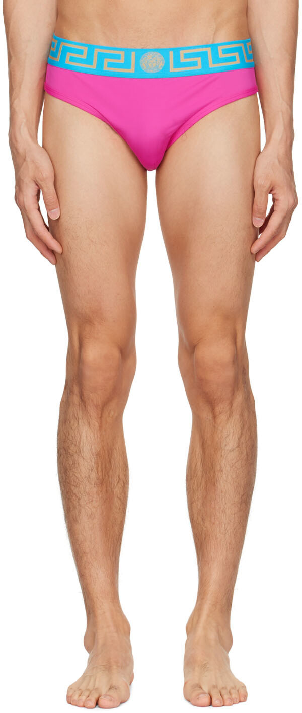 

Розовые плавки Greca Versace Underwear