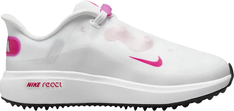 Nike Wmns React Ace Tour White Pink Prime