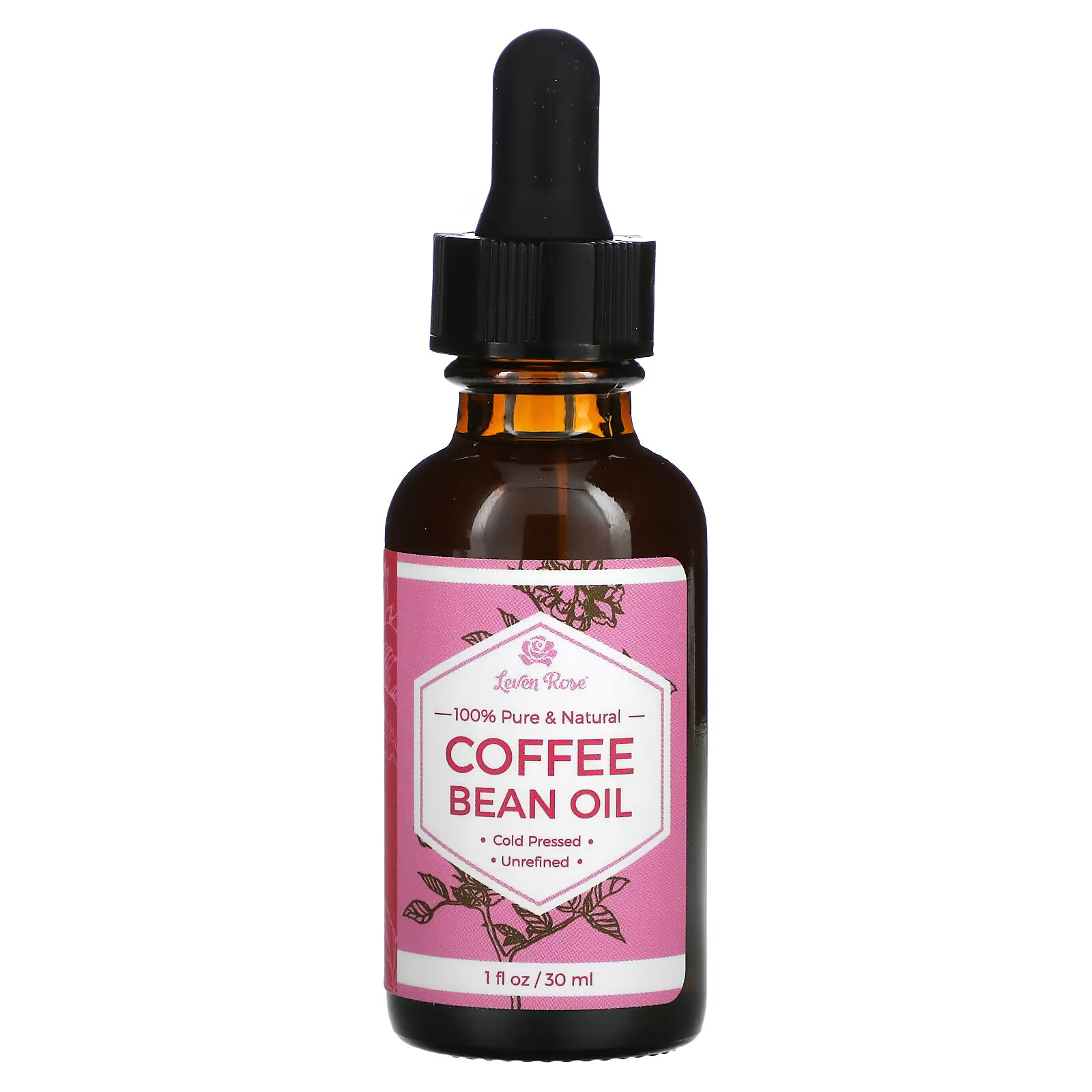 Leven Rose, На 100% чистое и натуральное масло из кофейных зерен, 30 мл