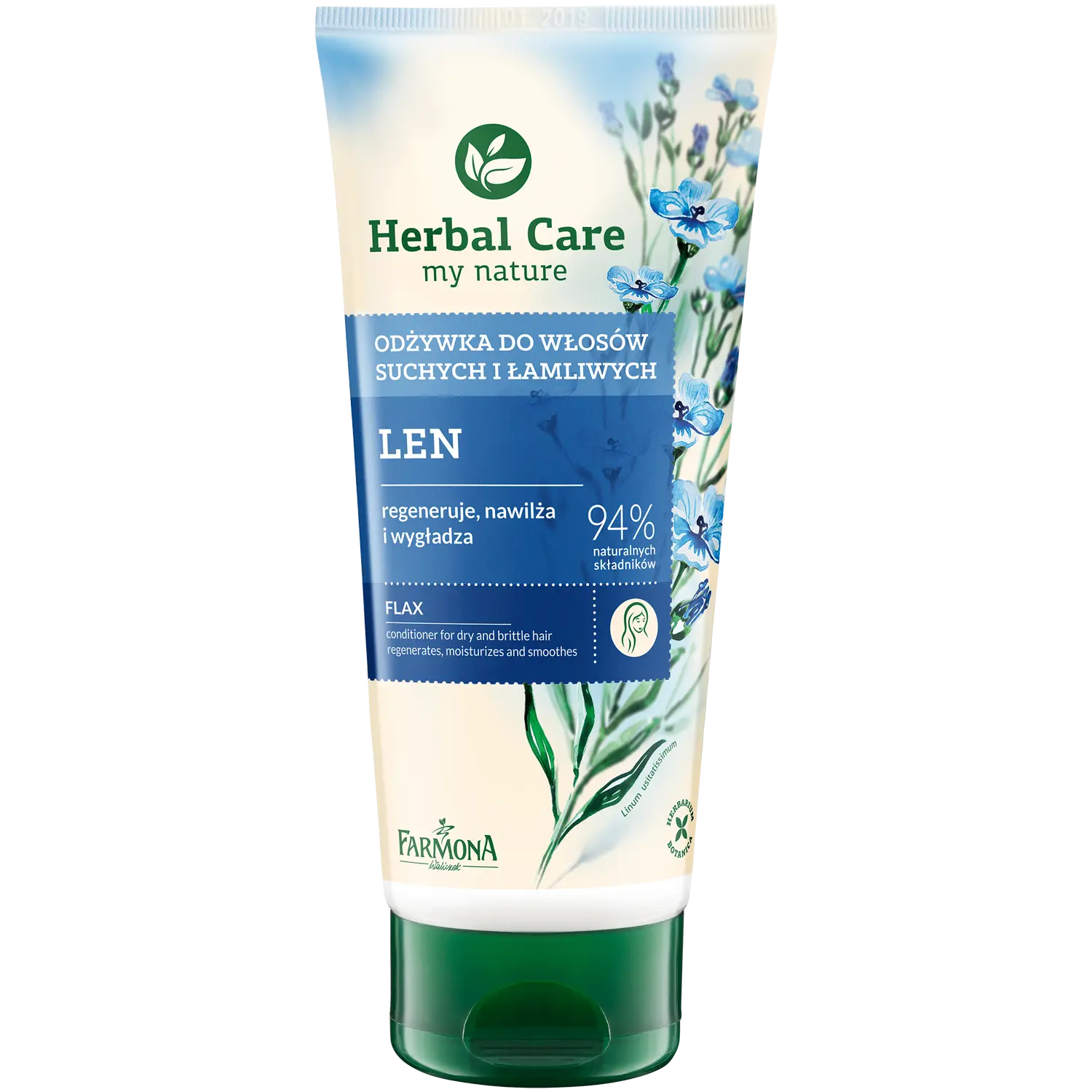 

Herbal Care Len кондиционер для сухих и ломких волос, 200 мл