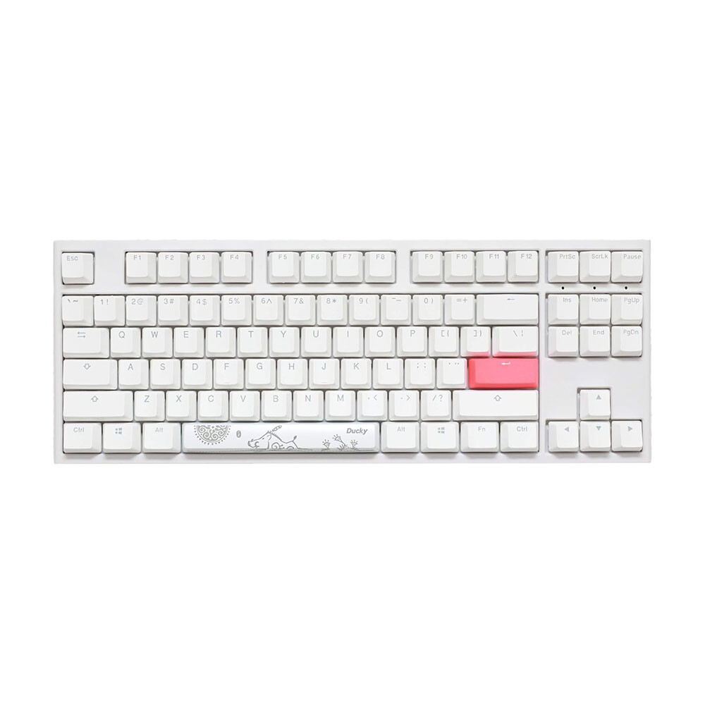 

Клавиатура игровая Ducky One 2 TKL, Kailh BOX White, белый, английская раскладка