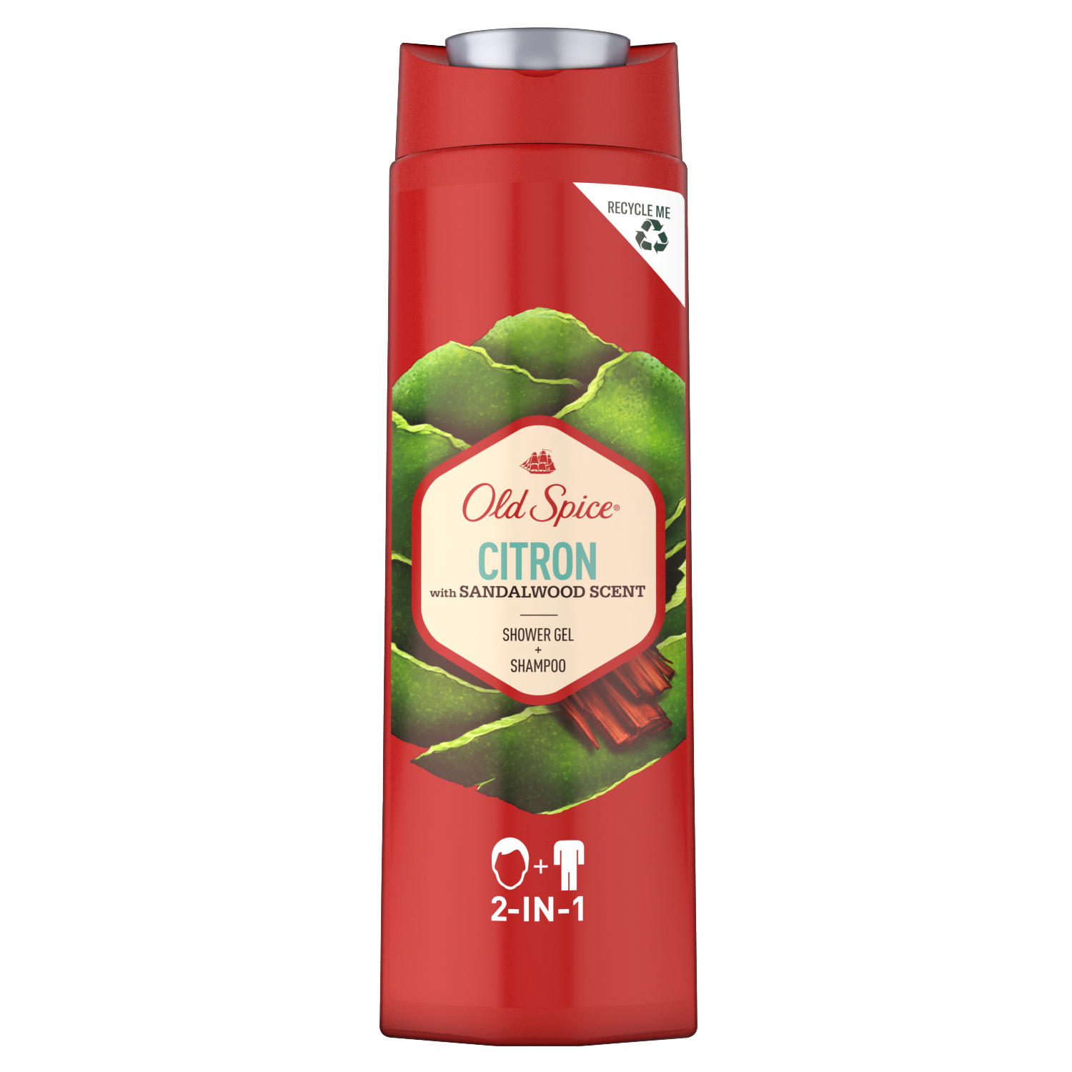 Old Spice Citron гель для душа для мужчин, 400 мл - фото