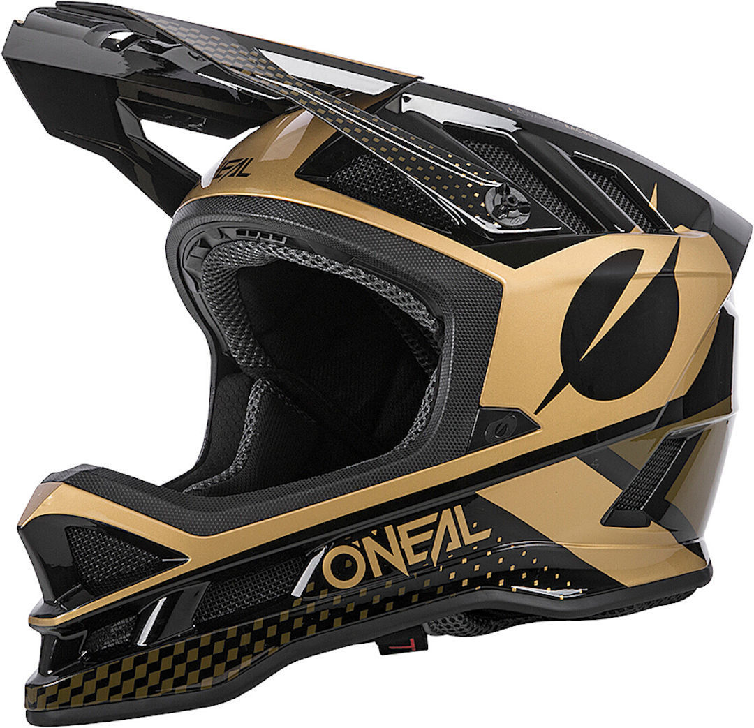 Шлем Oneal Blade Ace V.22 для скоростного спуска, черный/коричневый