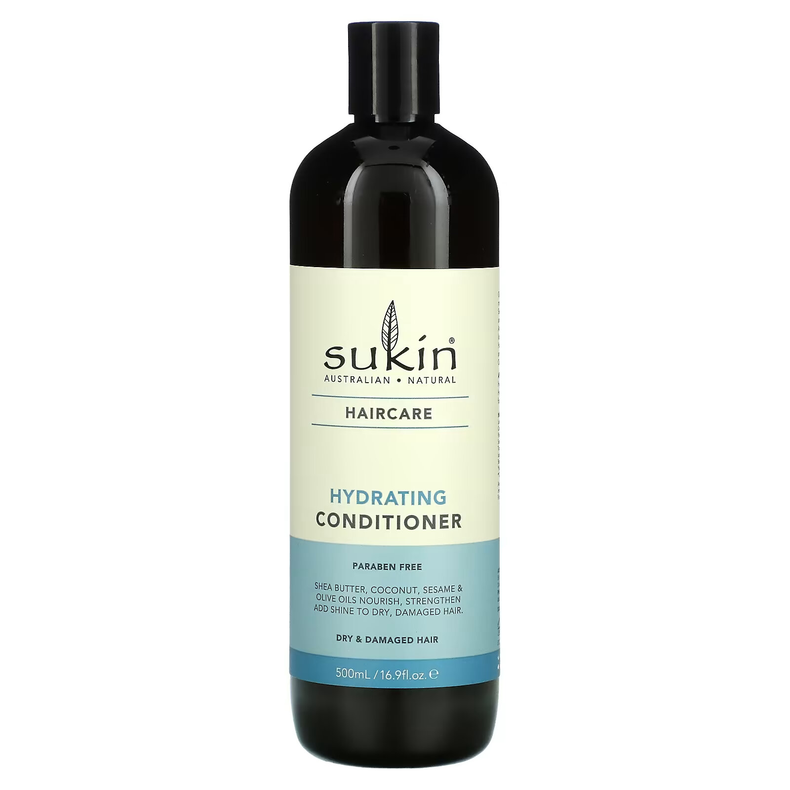 Sukin, увлажняющий кондиционер, для сухих и поврежденных волос, 500 мл (16,9 жидк. унции) sukin кондиционер для ухода за кожей 500 мл 16 9 жидк унции