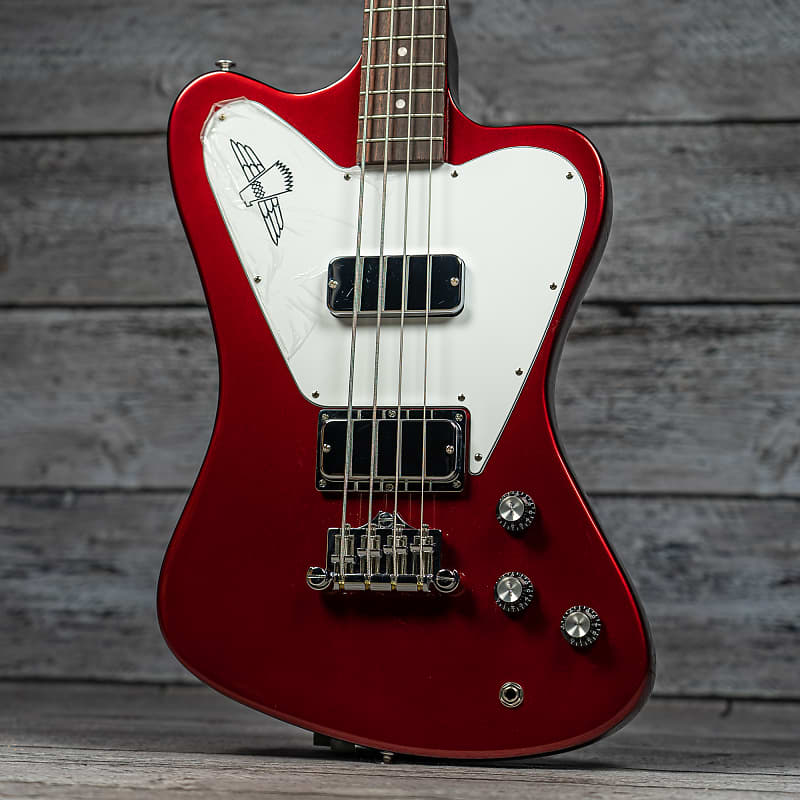 Gibson Non-Reverse Thunderbird - игристое бордовое фото