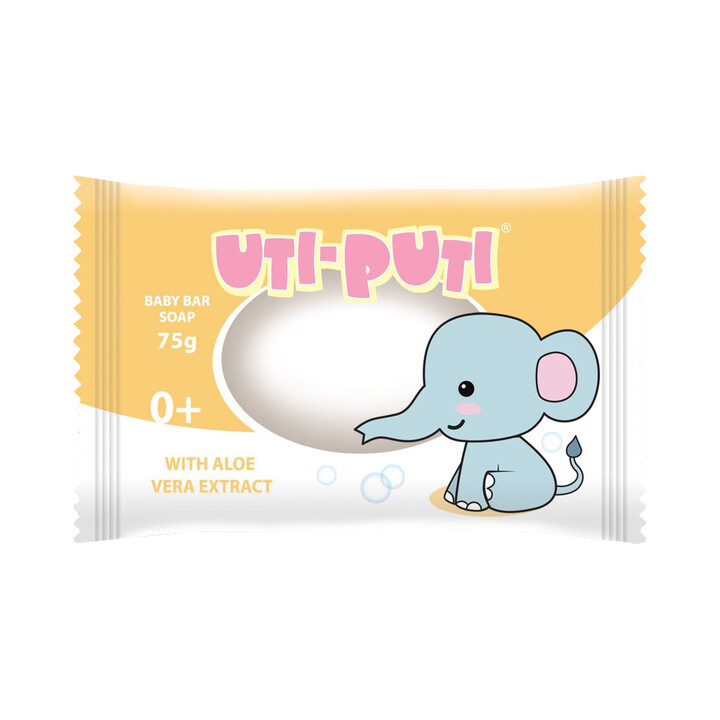 

Uti-Puti мыло твердое детское с алоэ вера, 75 г