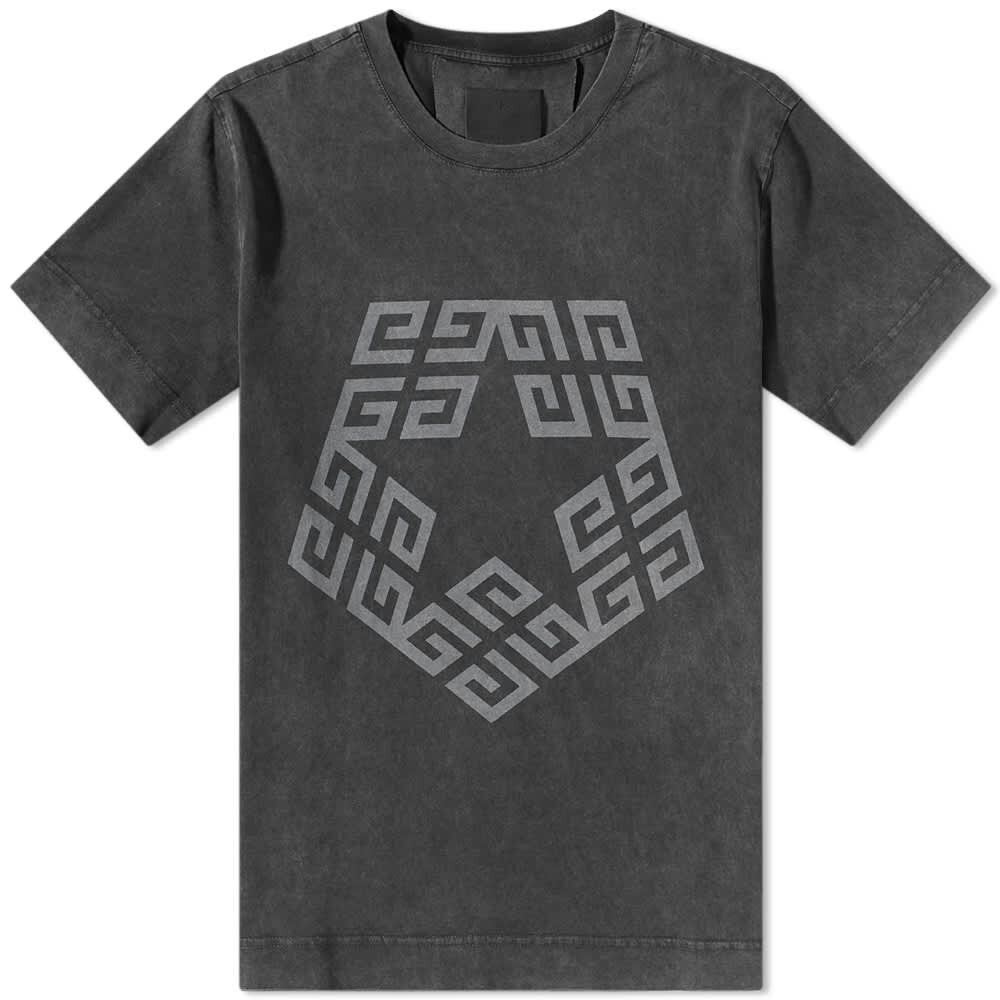 

Футболка Givenchy 4G Star Logo Tee, Серый