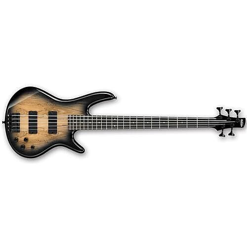 

Ibanez GIO Series GSR205SM 5-струнная электрическая бас-гитара, гриф из палисандра, натуральный серый взрыв