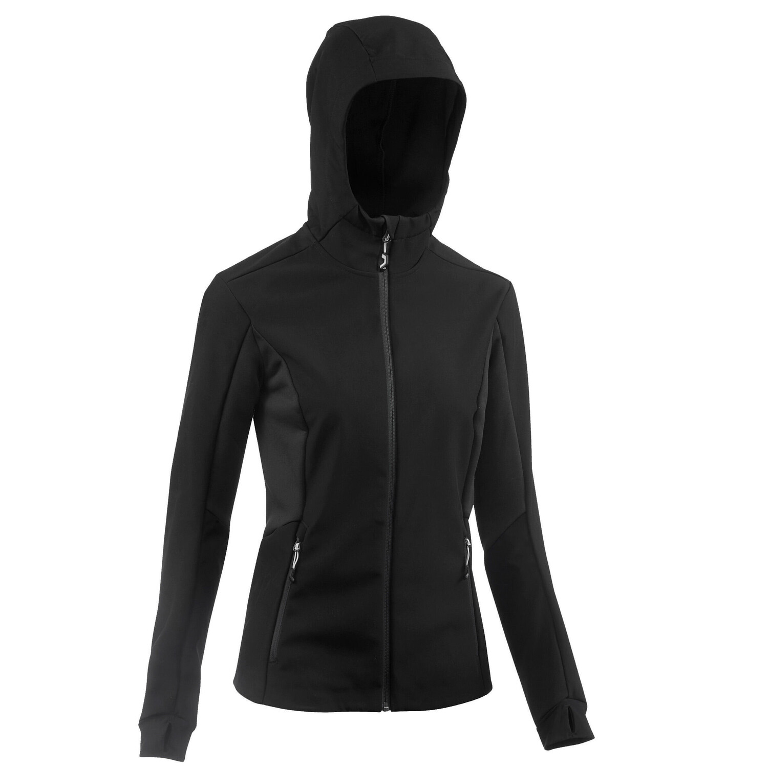 

Куртка Forclaz Softshell Trek 500 Warm для походов женская, черный