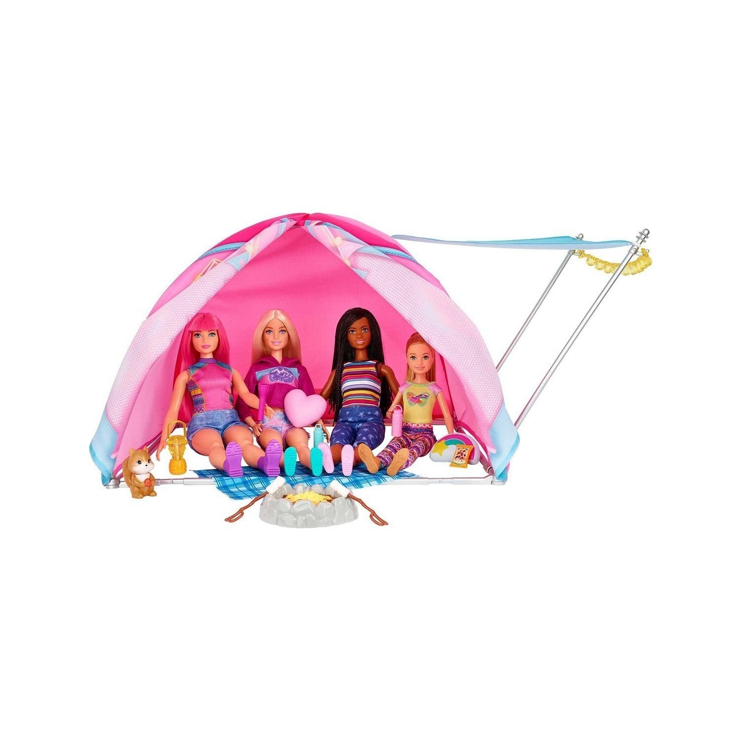 

Кукла Barbie Малибу и игровой набор Brooklyn Camp