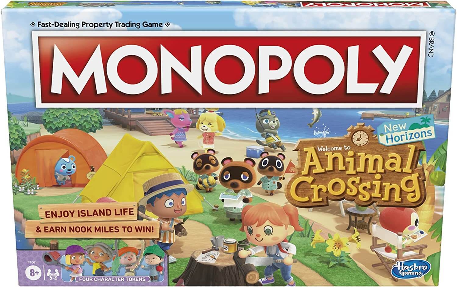 Настольная игра Hasbro Gaming Monopoly: Animal Crossing New Horizons  Edition – заказать по доступной цене из-за рубежа в «CDEK.Shopping»