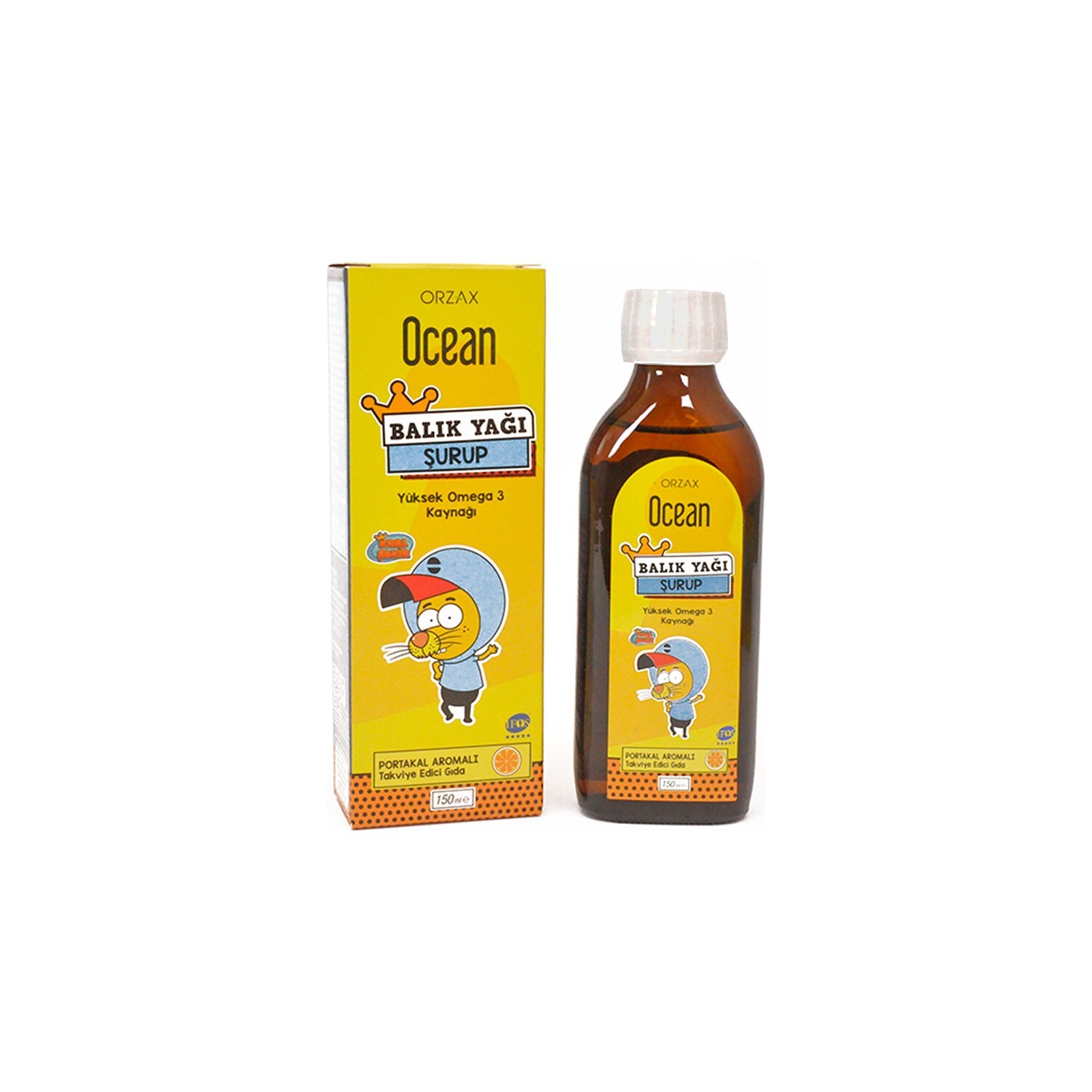 Сироп Orzax Ocean Fish Oil фотографии