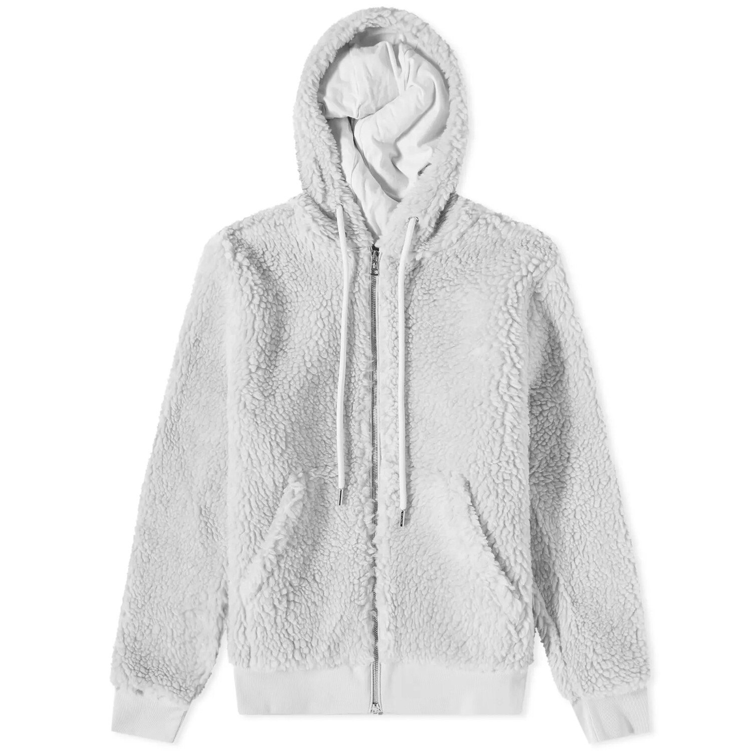 

Ветровка Moncler Borg Zip Through, белый