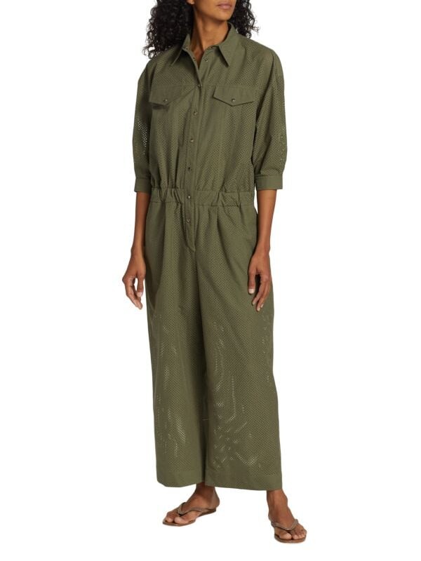 

Сетчатый универсальный комбинезон Brunello Cucinelli Military