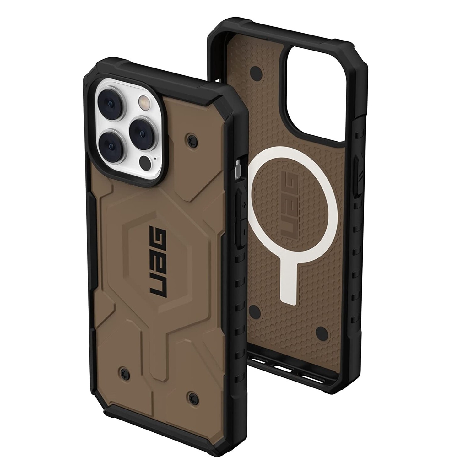 

Чехол UAG Pathfinder iPhone 14 Pro Max, Dark Earth, Коричневый
