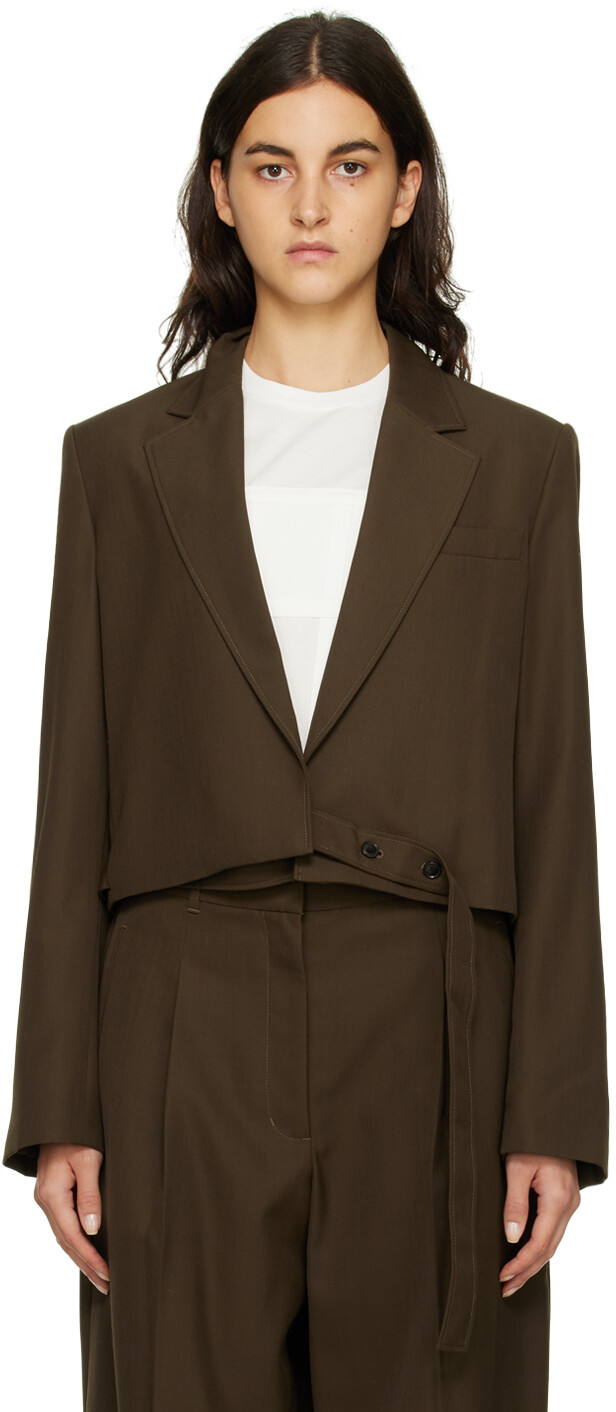 

Зеленый укороченный пиджак 3.1 Phillip Lim