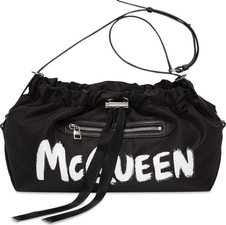 

Сумка Alexander McQueen The Bundle Bag Black, черный