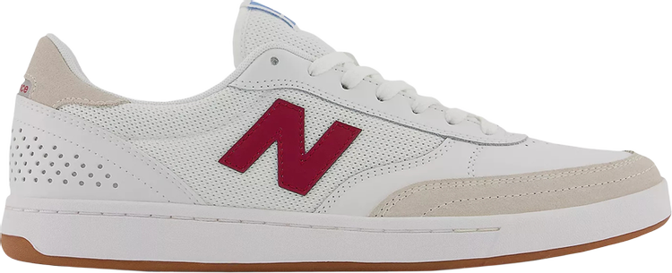 

Кроссовки New Balance Numeric 440 'White Burgundy', белый