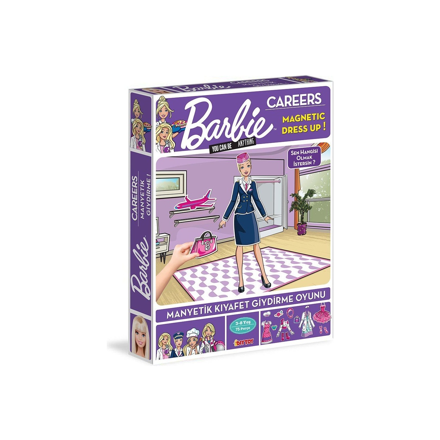 Магнитная игра-одевалка Barbie Careers – заказать из-за границы с доставкой  в «CDEK.Shopping»