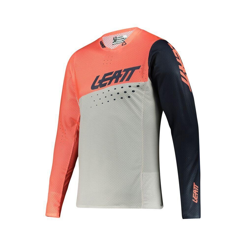 

Джерси MTB Gravity 4.0 Junior коралловый LEATT, серый / серый / оранжевый