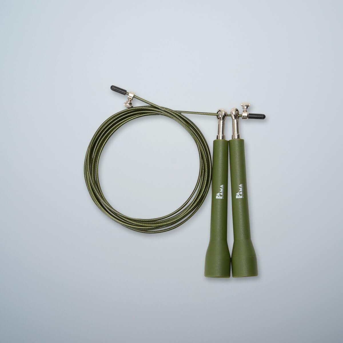 Скоростная скакалка PAKAMA, зеленый полезная скоростная скакалка простая губчатая ручка регулируемая длина скоростная скакалка скакалка скакалка
