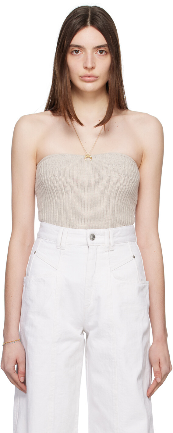 

Бежевая майка Blaze Isabel Marant
