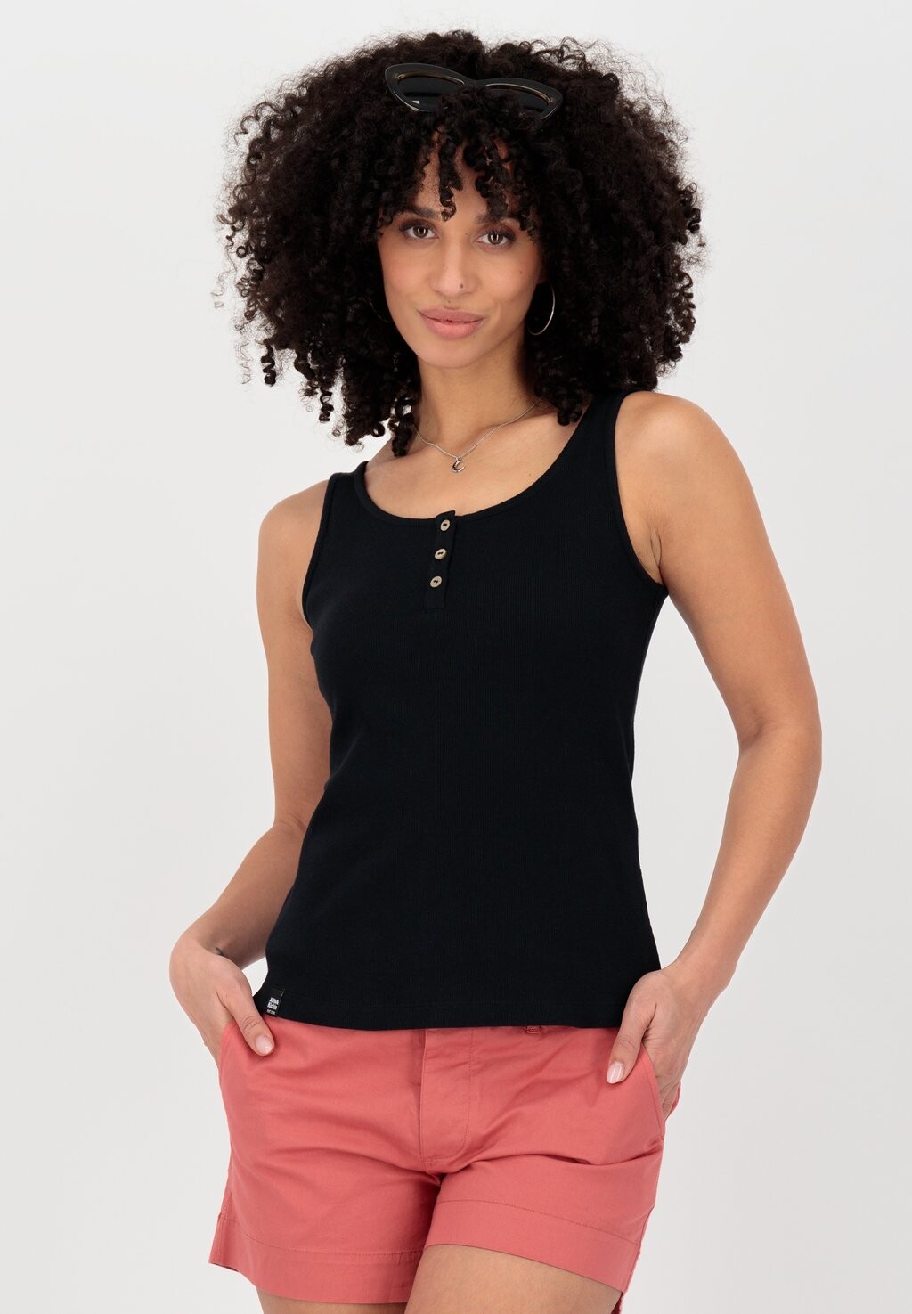 

Топ HAZELAK alife & kickin, цвет black