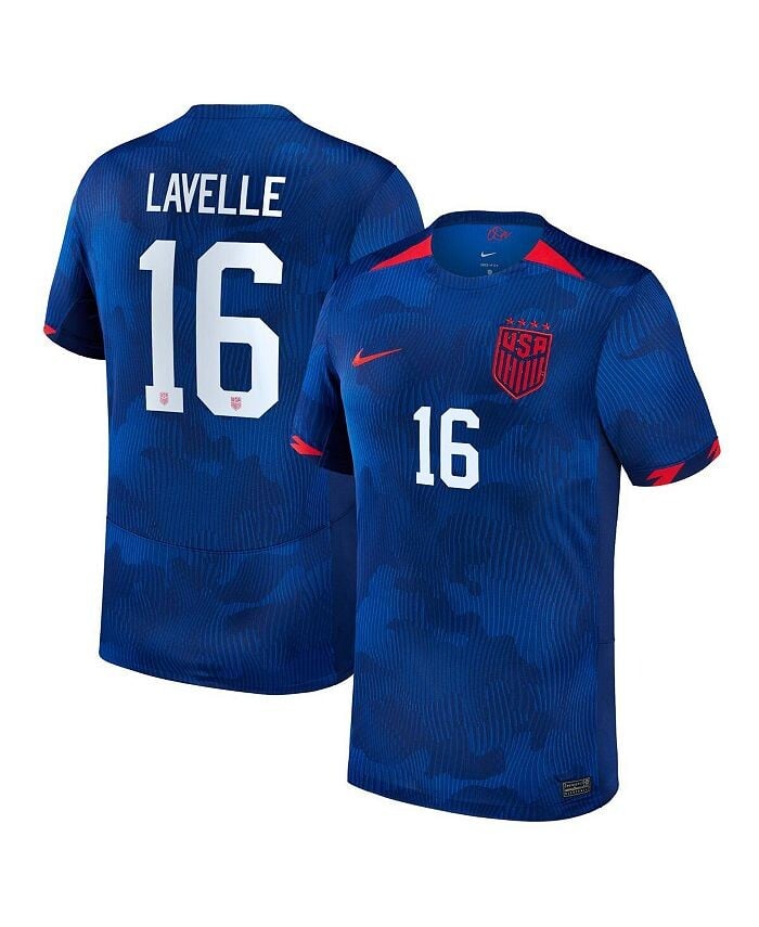 

Реплика мужского выездного джерси Rose Lavelle Royal USWNT 2023 Nike, синий