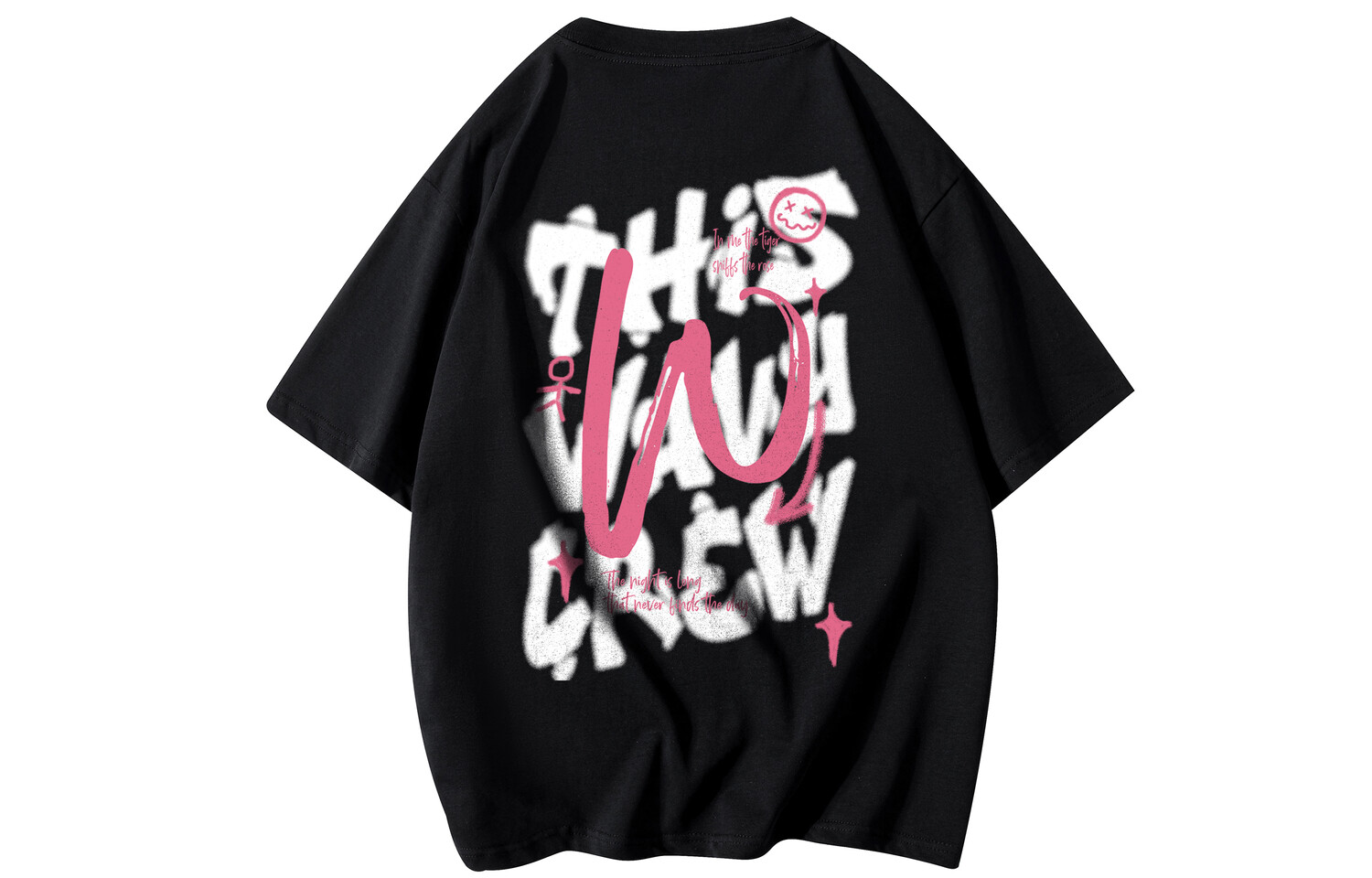 

Wavycrew футболка унисекс, Черный