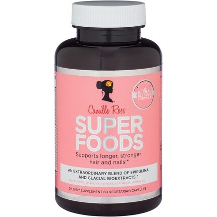 

Super Foods для волос и ногтей, 60 шт., Camille Rose