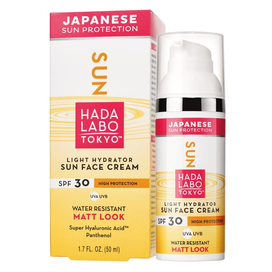 Водостойкий увлажняющий крем для лица SPF 30 Hada Labo Tokyo Sun hada labo крем для лица hada labo gokujyun увлажнение и питание кожи 50 г