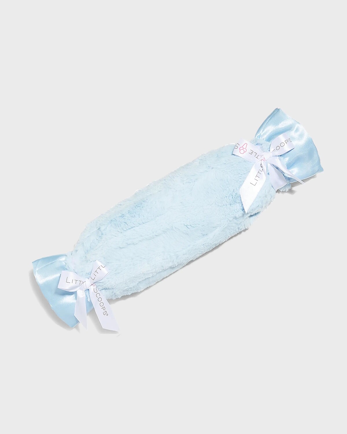 

Плюшевое атласное защитное одеяло для мальчика Little Scoops, цвет Blue