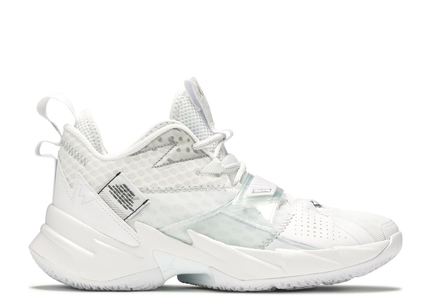 

Кроссовки Air Jordan Jordan Why Not Zer0.3 'White Metallic', белый