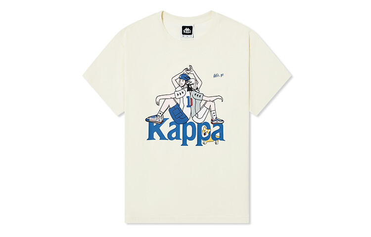 

Футболка каппа унисекс Kappa, цвет Beige - 6324