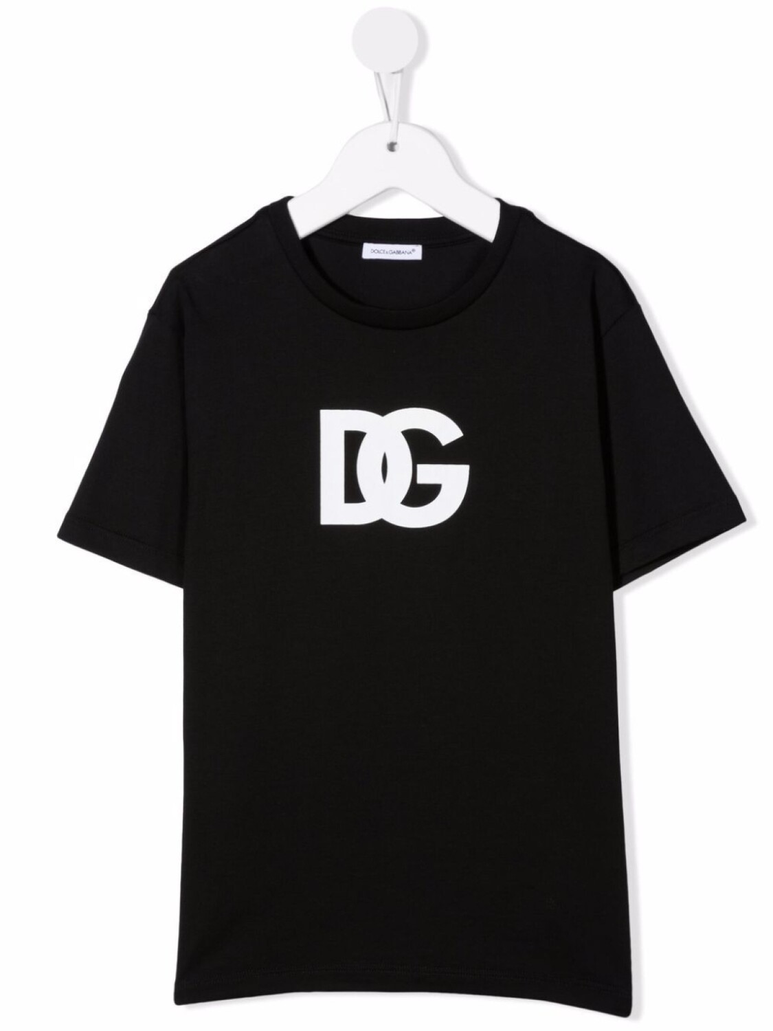 

Dolce & Gabbana Kids футболка с логотипом, черный