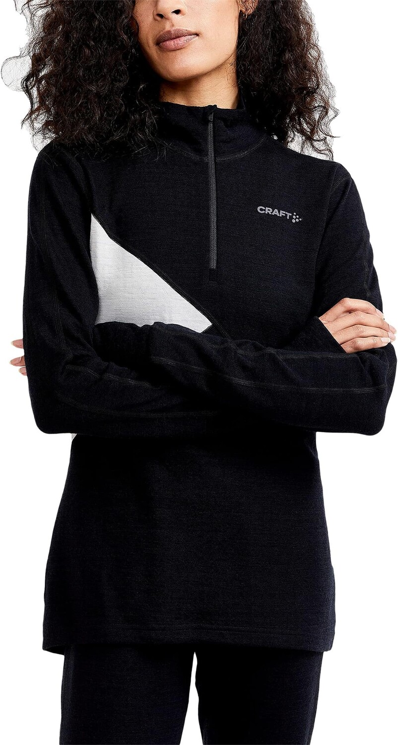 

Толстовка Craft Adv Nordicool 1/2 Zip, цвет Black Ash