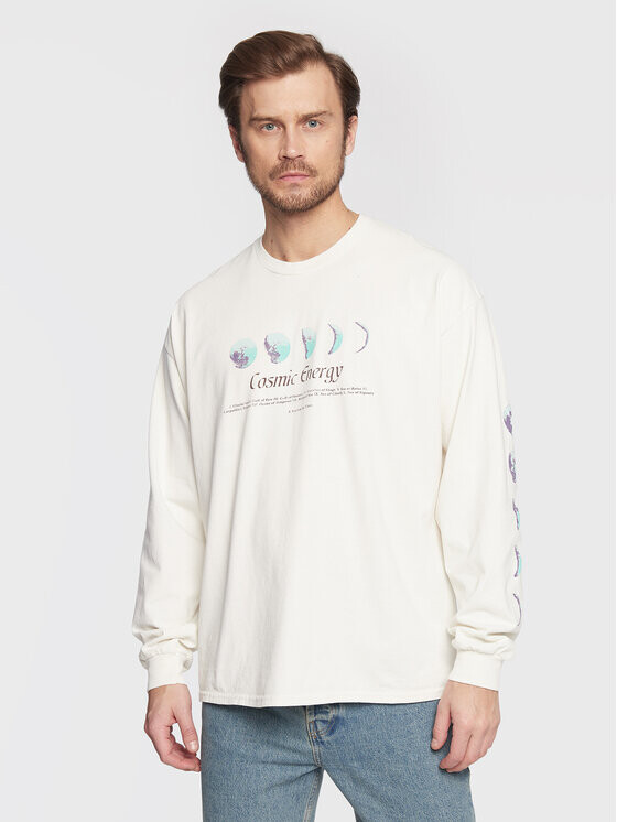 

Свободный крой с длинными рукавами Bdg Urban Outfitters, белый