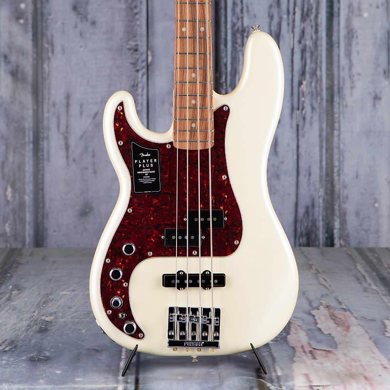 

Fender Player Plus Precision Bass для левшей, олимпийская жемчужина