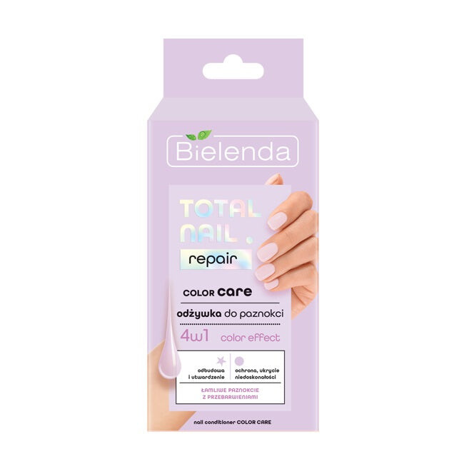 

Bielenda Кондиционер для ногтей Total Nail Repair Color Care 4in1 10мл