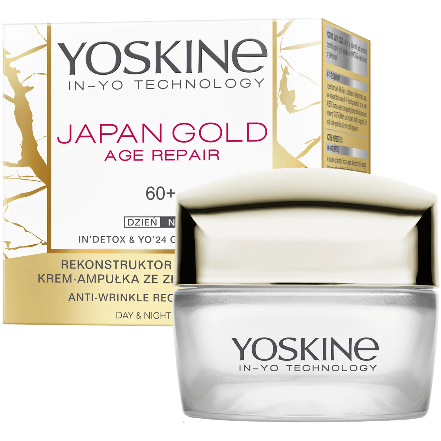 

Yoskine Japan Gold Дневной и ночной крем для лица 60+, 50 мл