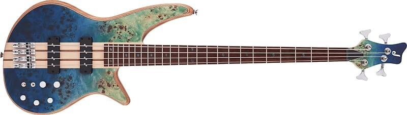 

Jackson Pro Series Spectra Bass SBP IV, накладка на гриф из карамелизированного ятоба, карибский синий