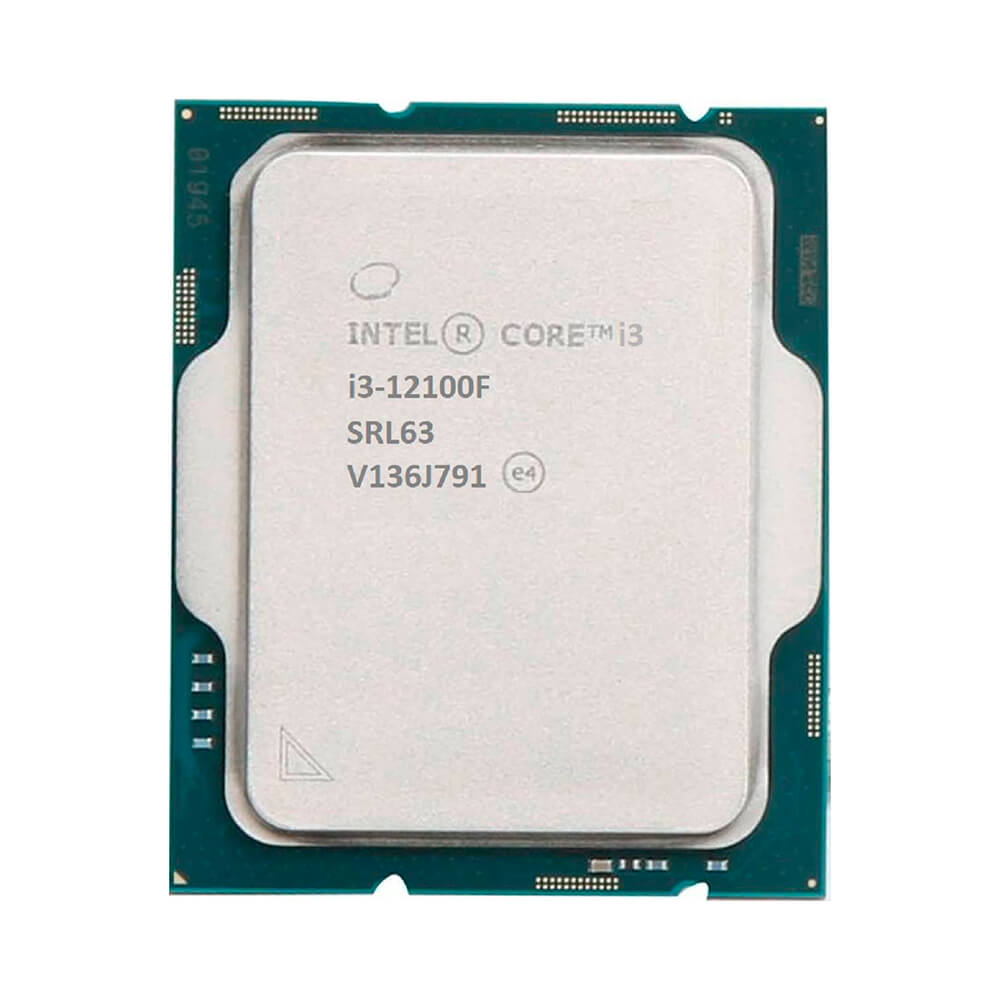 Процессор Intel Core i3-12100F Tray, LGA 1700 процессор intel core i3 12100f tray